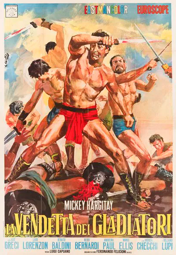 Постер «Месть гладиаторов»