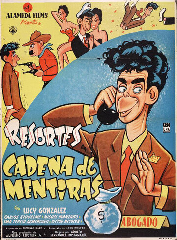 Постер «Cadena de mentiras»