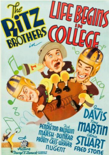 Постер «Life Begins in College»