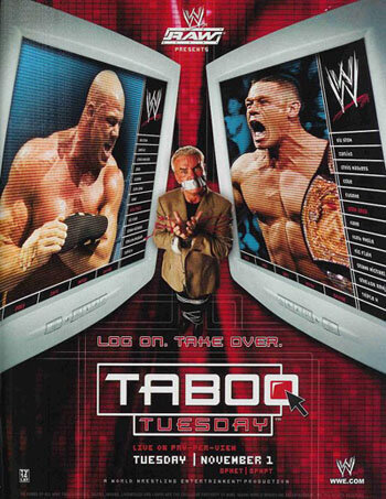 Постер «WWE Вторник табу»