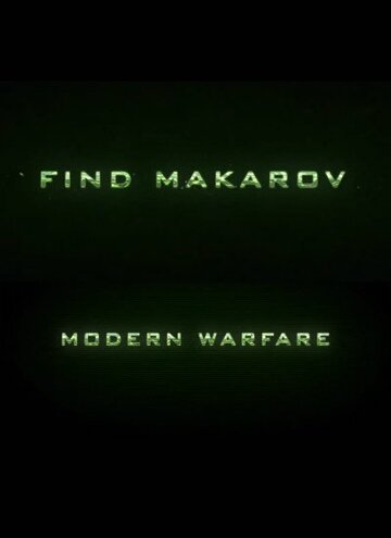 Постер «Call of Duty: Find Makarov»