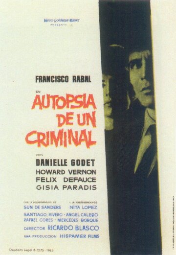 Постер «Autopsia de un criminal»
