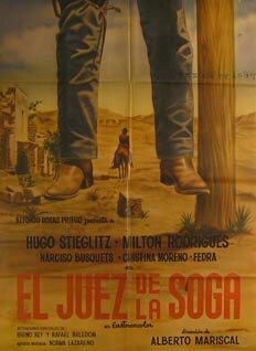 Постер «El juez de la soga»