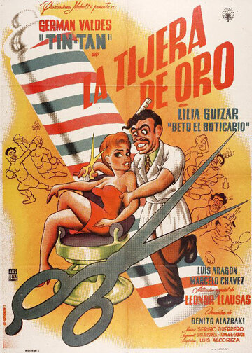 Постер «La tijera de oro»