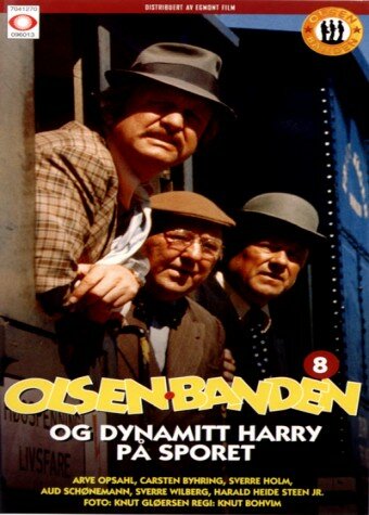 Постер «Olsenbanden og Dynamitt-Harry på sporet»