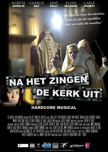 Na het zingen de kerk uit