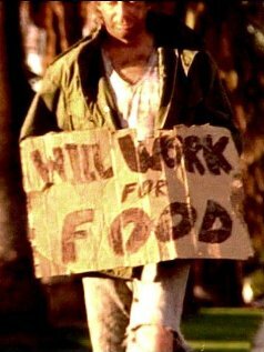 Постер «Will Work for Food»