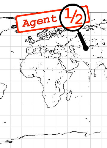 Постер «Agent One-Half»