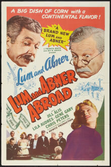 Постер «Lum and Abner Abroad»